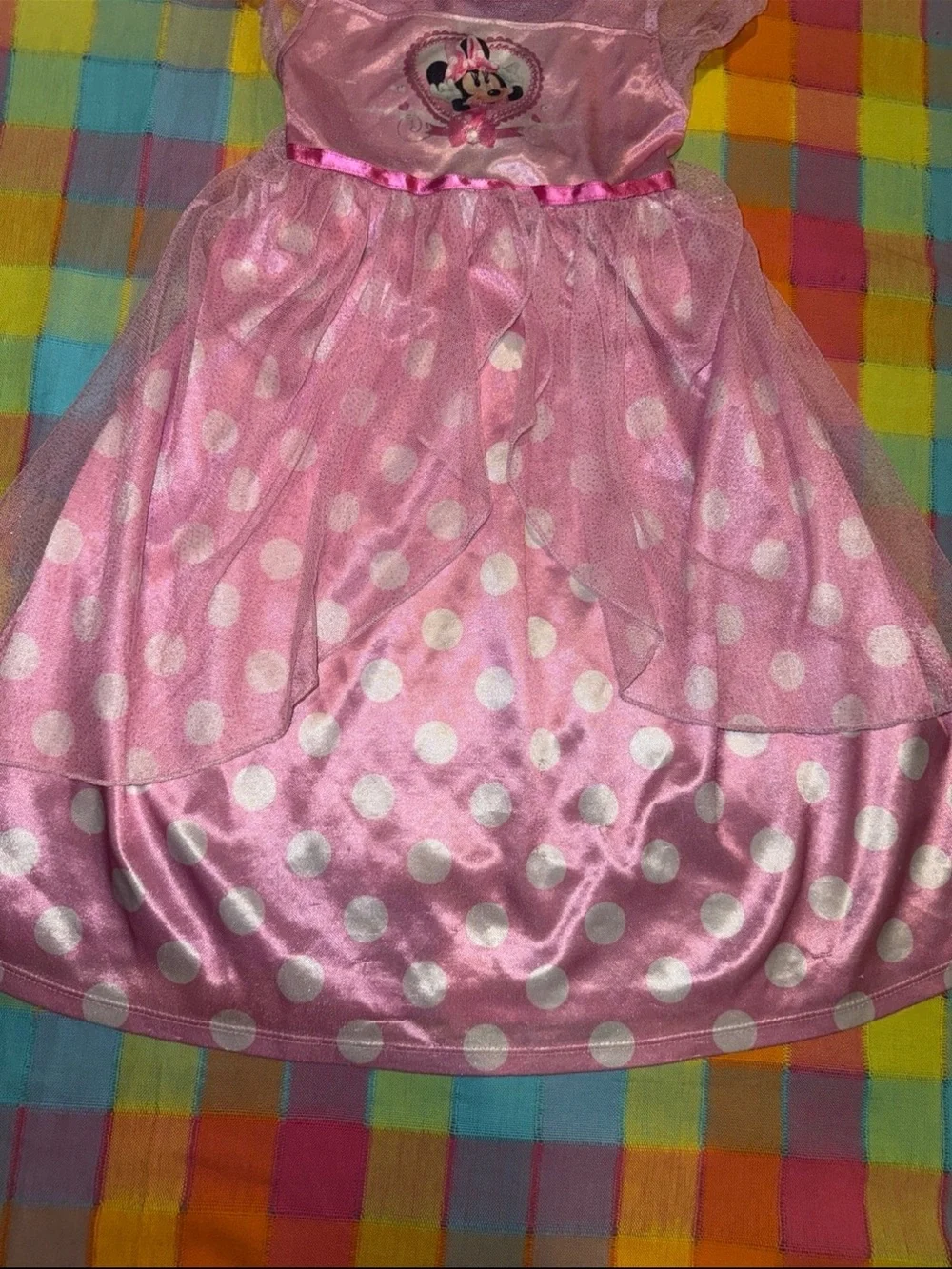 Disney Minnie Mouse Nightgown 3T - Picture 3 of 4
